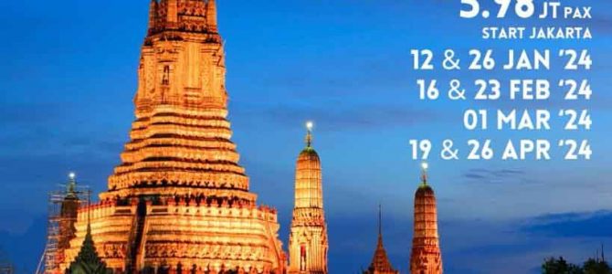 Bangkok – Pattaya Tour 2024