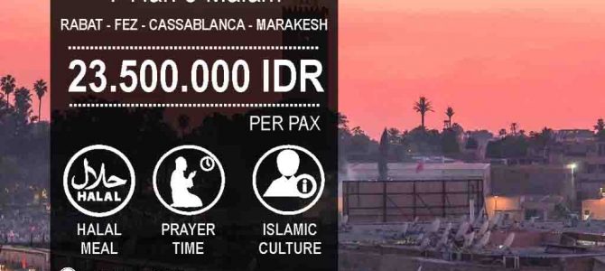 Wisata Halal Maroko 2020
