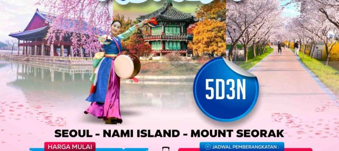 Halal Tour Korea – Nami Island 2024